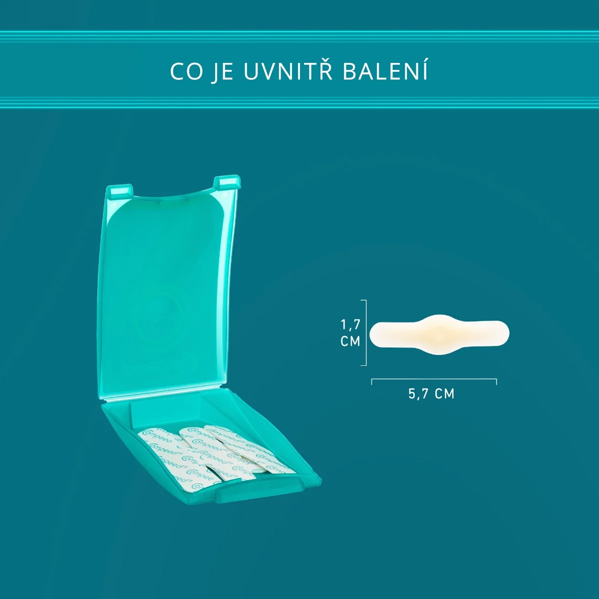 Compeed Náplast na kuří oka Zvlhčující 6 ks