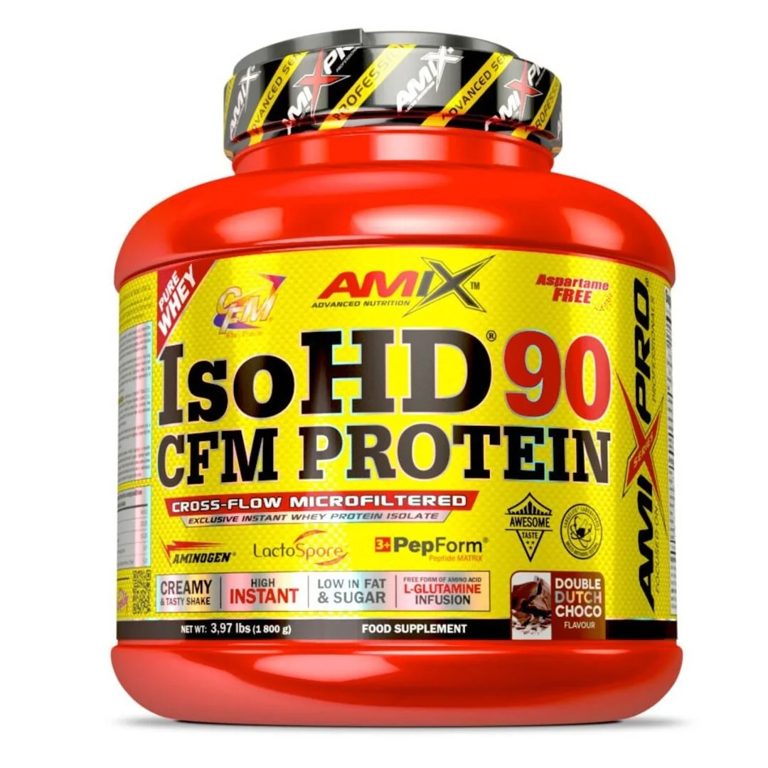 Amix Nutrition IsoHD 90 CFM Protein 800g -mocca, čokoláda, káva