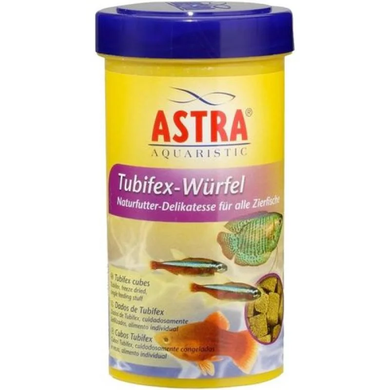 Astra TUBIFEX WÜRFEL 100ml / 10g lyofilizované nitěnky v kostkách