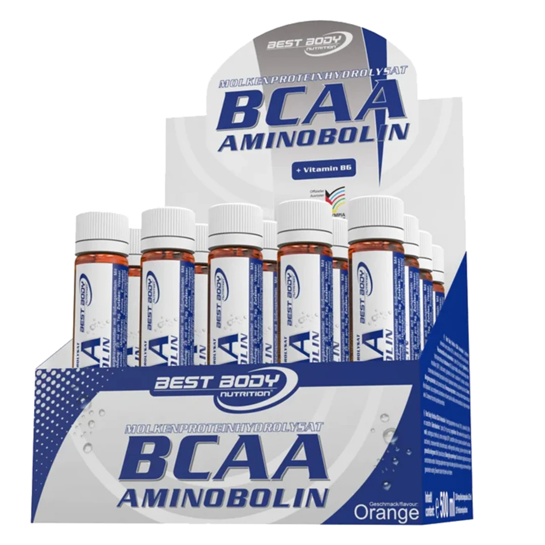 Best Body BCAA aminobolin 20 x 25ml - pomeranč