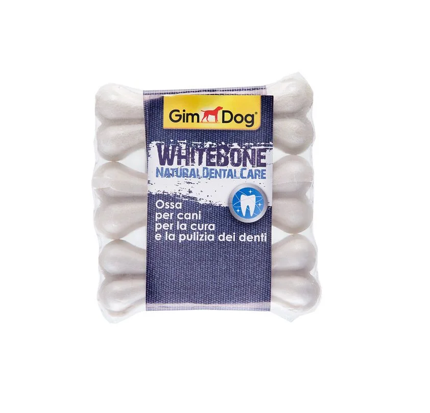 GimDog Whitebone kost 3,5 cm 3 ks