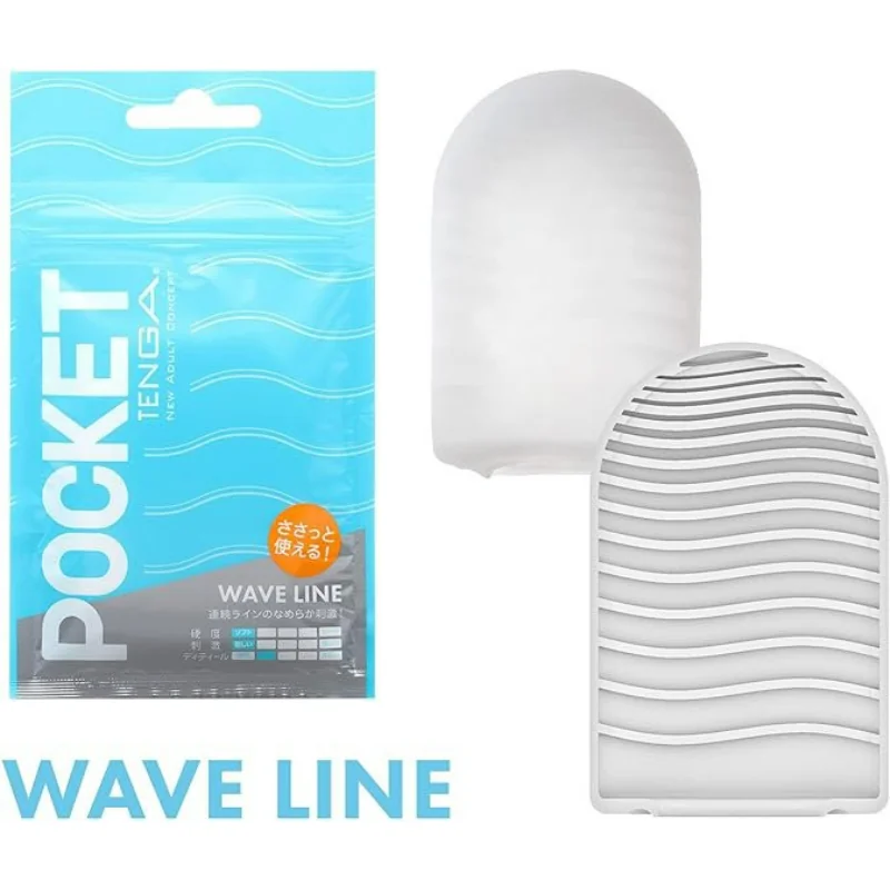 TENGA Jednorázový masturbátor Pocket (7 cm), tyrkysový 