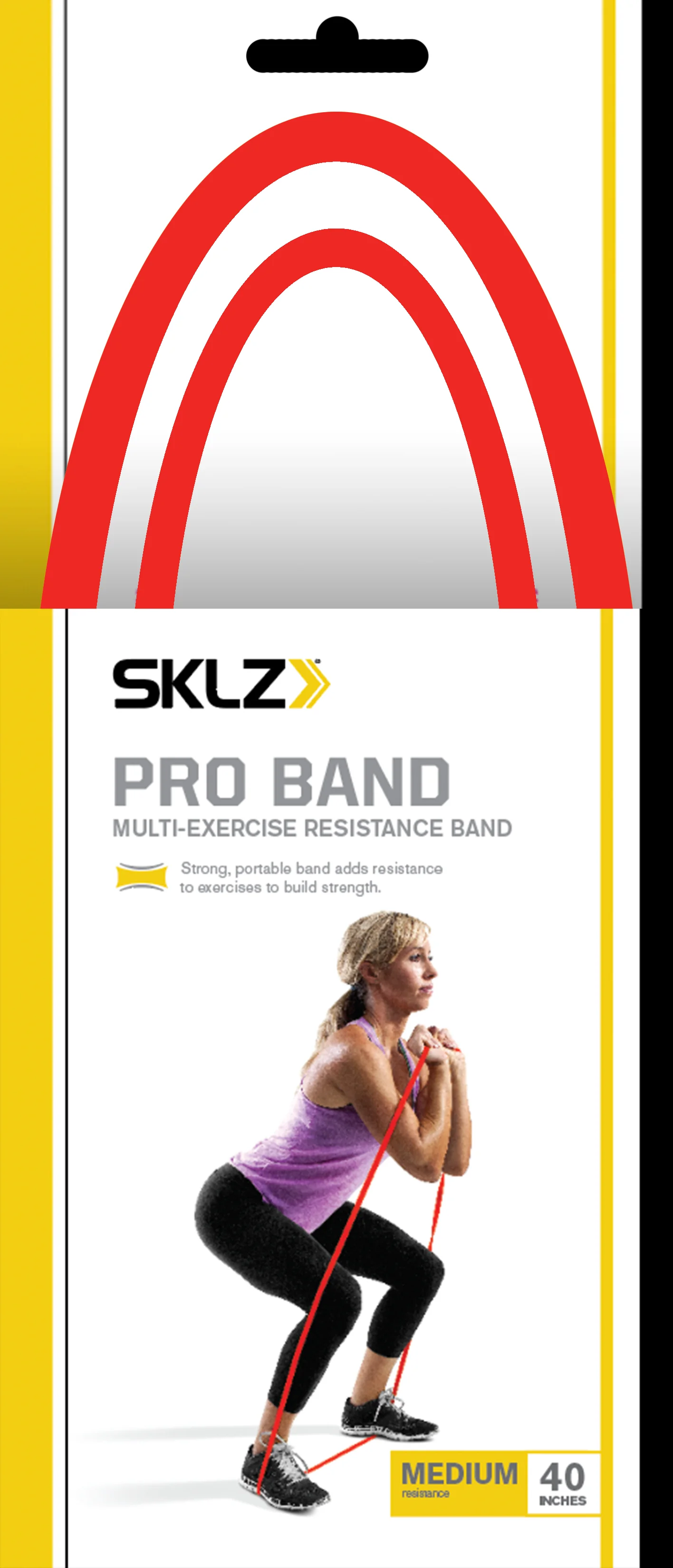 SKLZ Pro Bands (Medium), odporová guma (střední) 