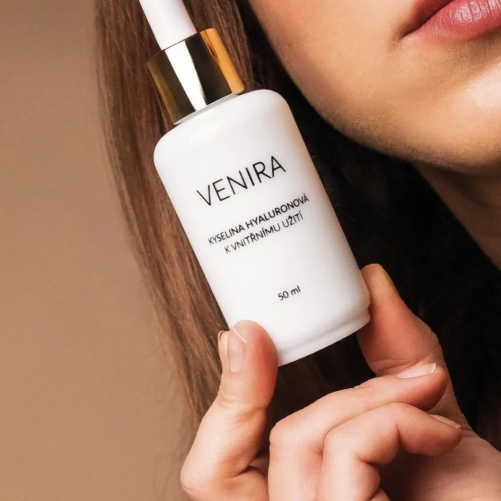 Venira Kyselina hyaluronová k vnitřnímu užití citrón-limeta 50 ml