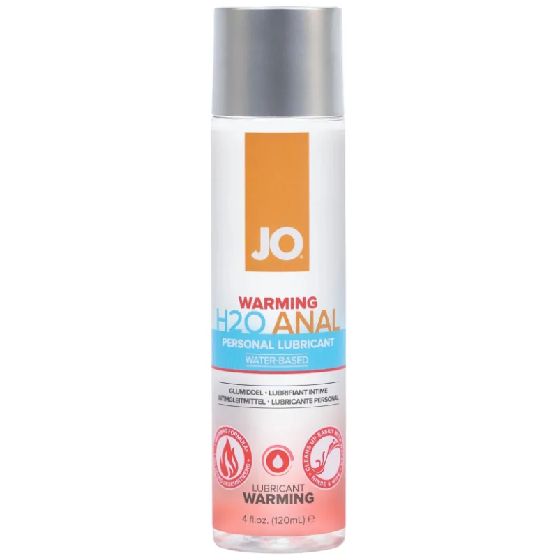 System JO Lubrikační gel Anal H2O Warming (120 ml)