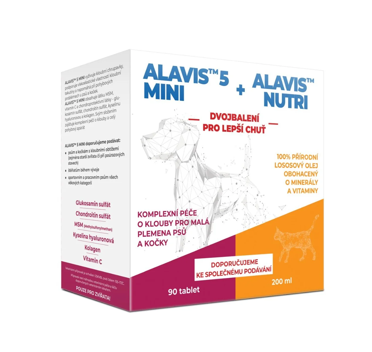 Alavis 5 MINI 90 tablet + Alavis Nutri 200 ml