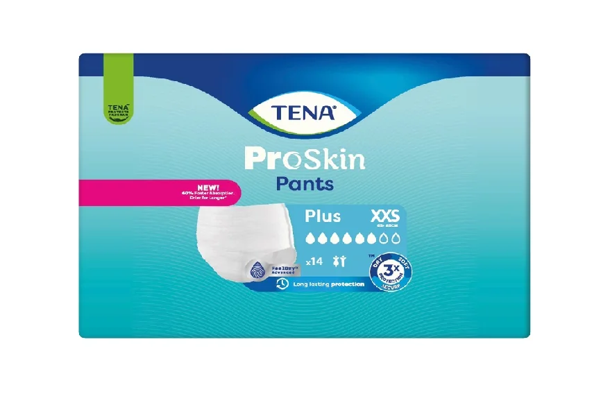 Tena Pants ProSkin Plus XXS inkontinenční kalhotky 14 ks