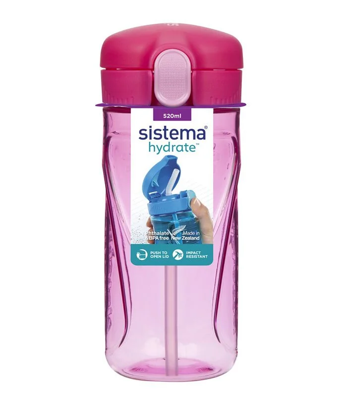 Sistema Hydrate Quick Flip Top lahev 520 ml mix