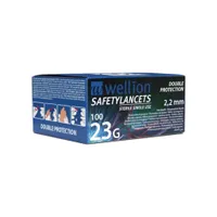 Wellion Safety Lancets 23G