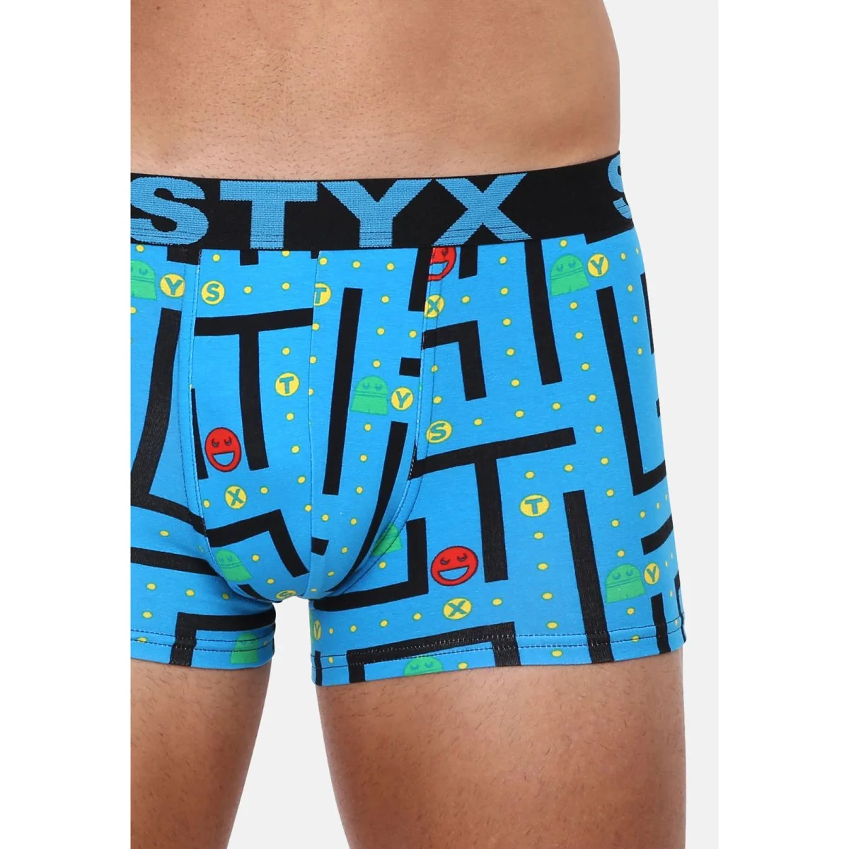 Styx Pánské boxerky art sportovní guma hra (G1259) XL 