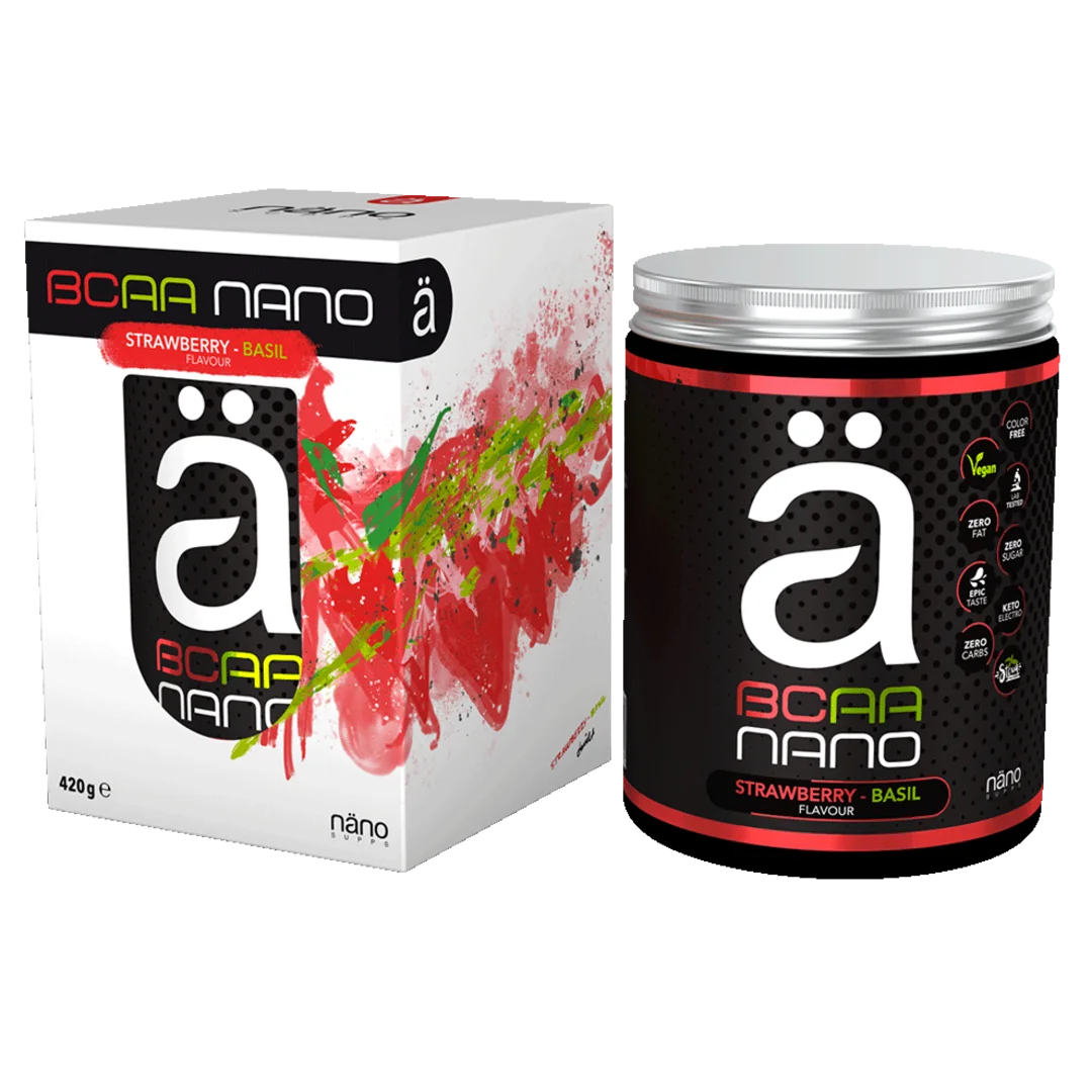 Näno Supps BCAA Nano 420g - liči, limetka