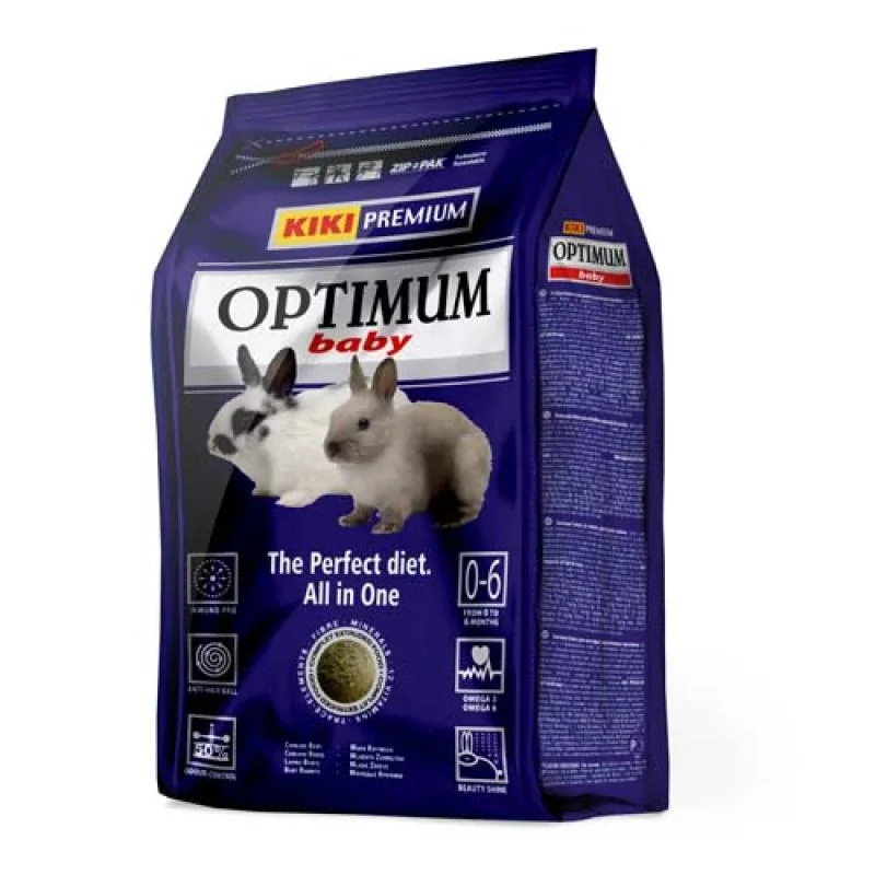 Kiki OPTIMUM BABY 600g králík 