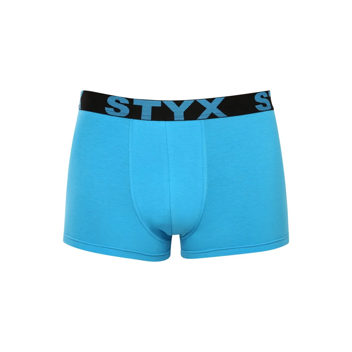 Styx Pánské boxerky sportovní guma světle modré (G1169) XXL