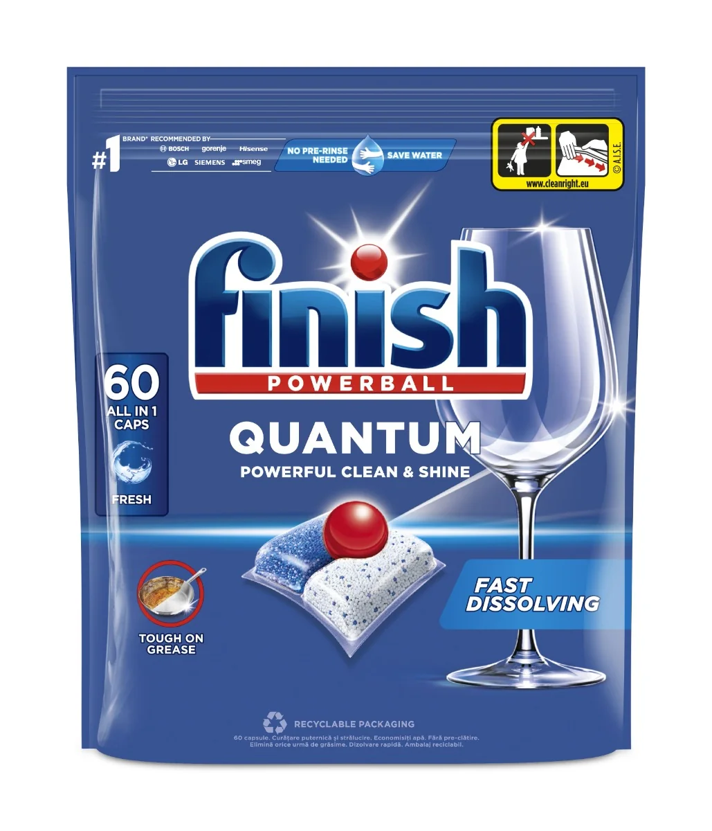 Finish Quantum All in 1 Regular kapsle do myčky 60 ks