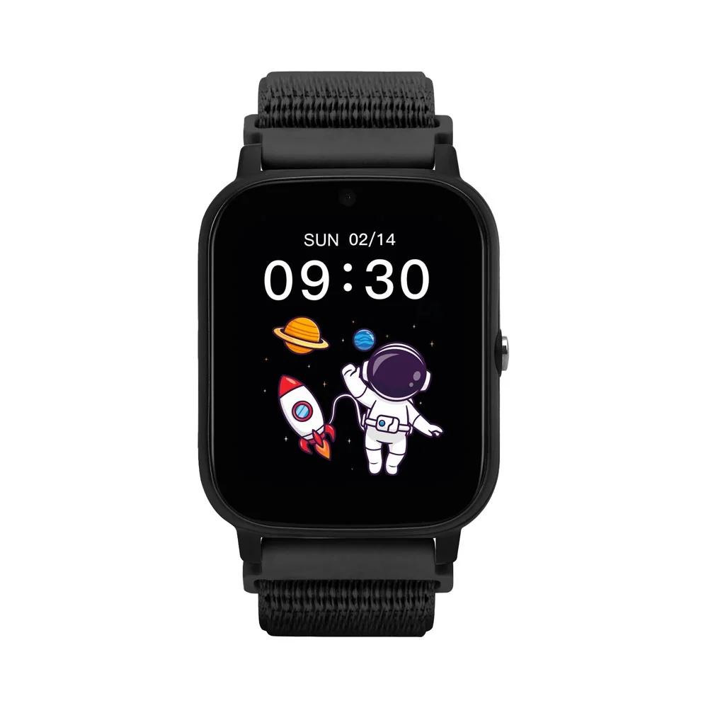 Garett Smartwatch Kids Tech 4G dětské chytré hodinky Black Velcro