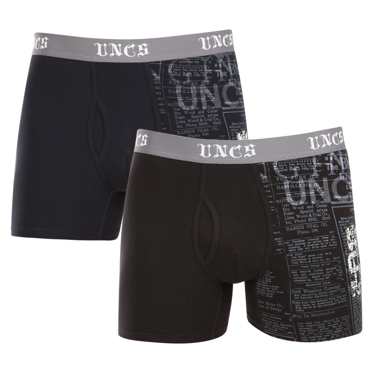 UNCS 2PACK pánské boxerky Angelo nadrozměr 4XL