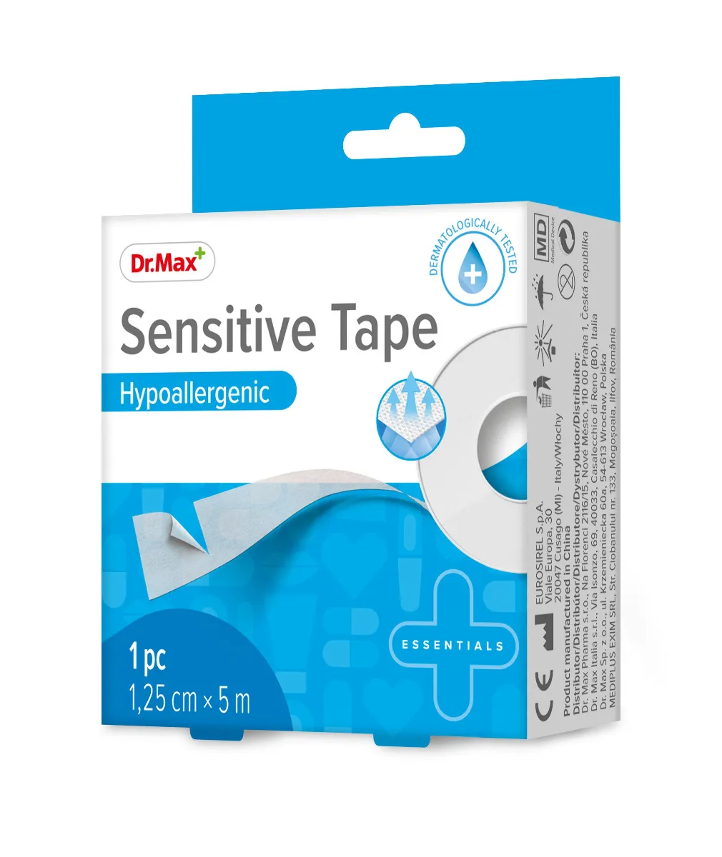 Dr. Max Sensitive Tape 1,25 cm x 5 m 1 ks