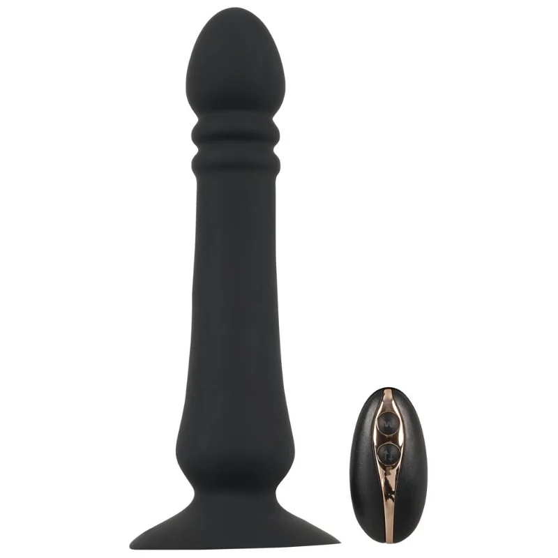 You2Toys Přirážecí anální vibrátor Dream Orgasm s ovládáním 19,5 cm