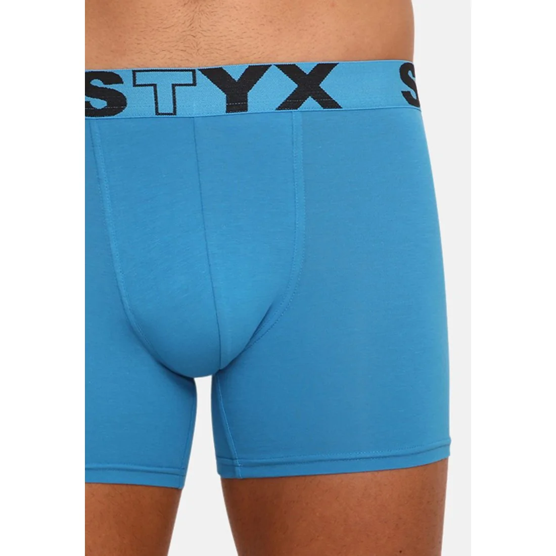 Styx 3PACK pánské boxerky long sportovní guma vícebarevné (U9696167) M 