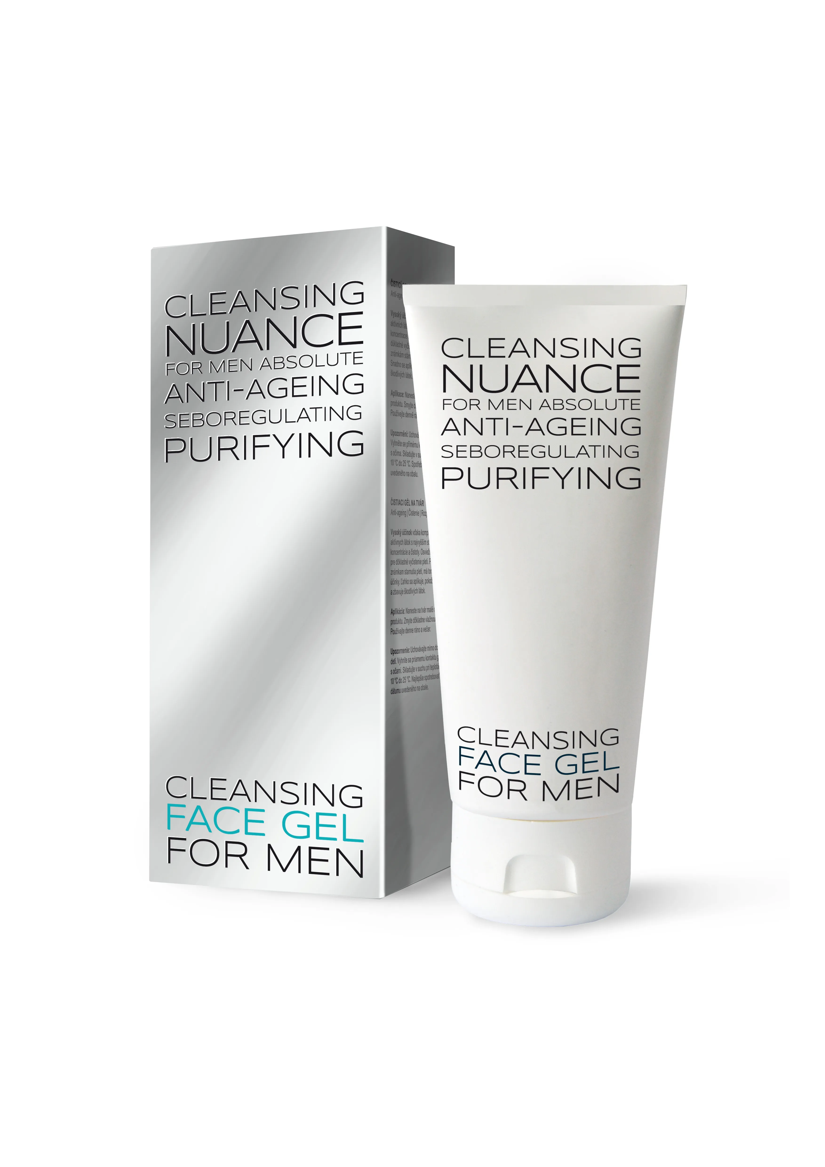 Nuance For Men Cleansing Face Gel čisticí gel na obličej 100 ml