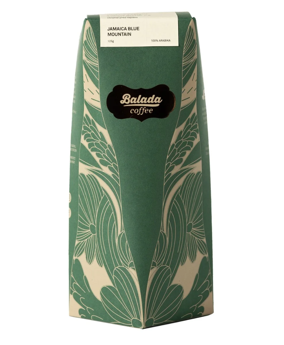 Balada Coffee Jamaica Blue 100% Arabica zrnková káva 125 g