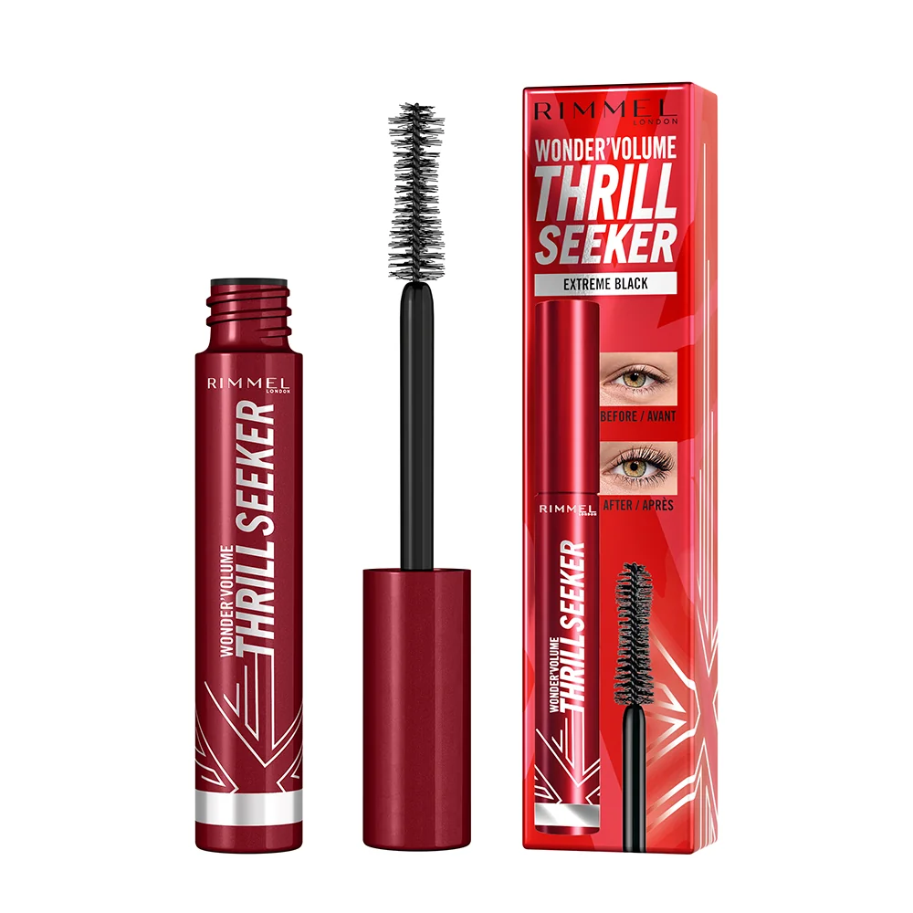 Rimmel WonderVolume Thrill Seeker řasenka extra černá 8 ml