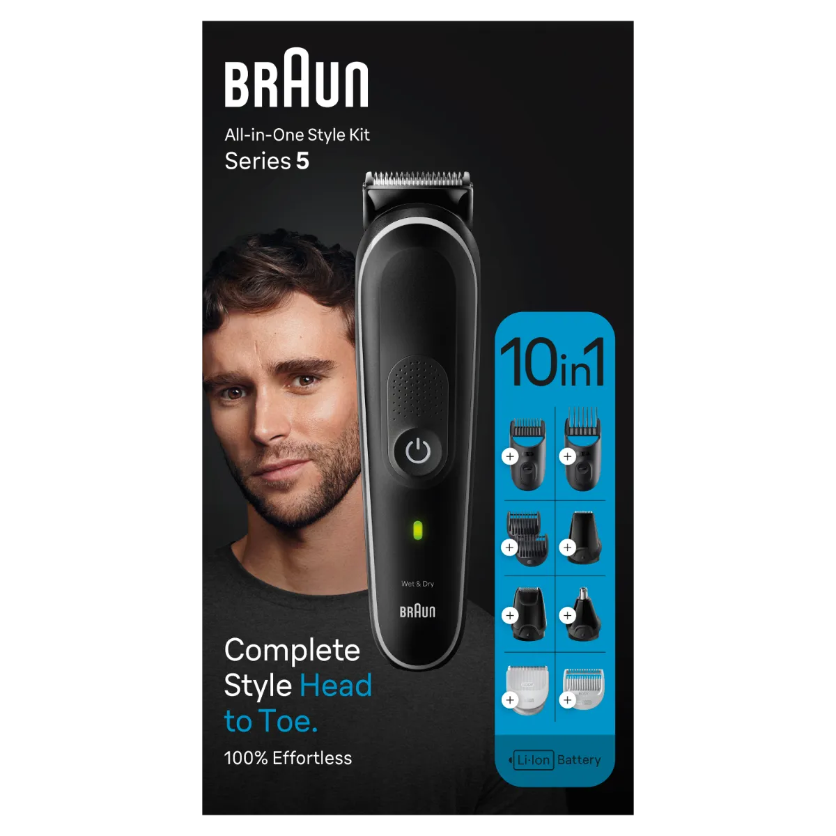 Braun Series 5 5440 zastřihovač a holicí strojek black