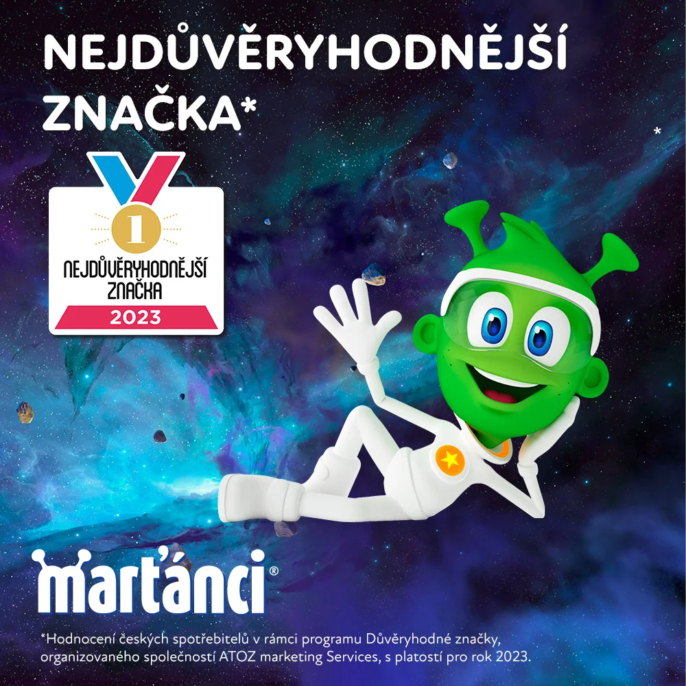 Marťánci Gummy PODZIM - ZIMA 50 ks