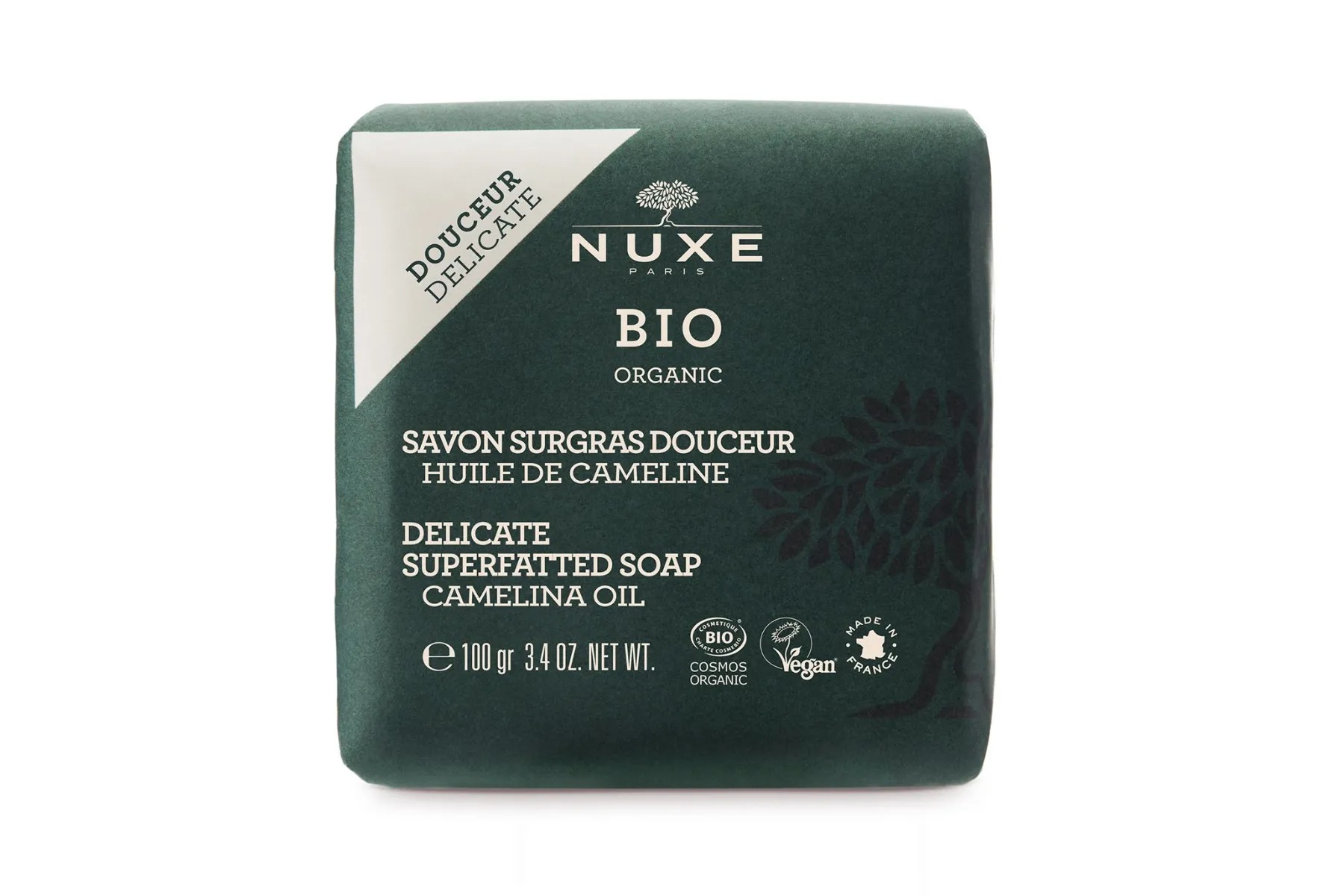 Nuxe BIO Jemné vyživující mýdlo Sensitive 100 g