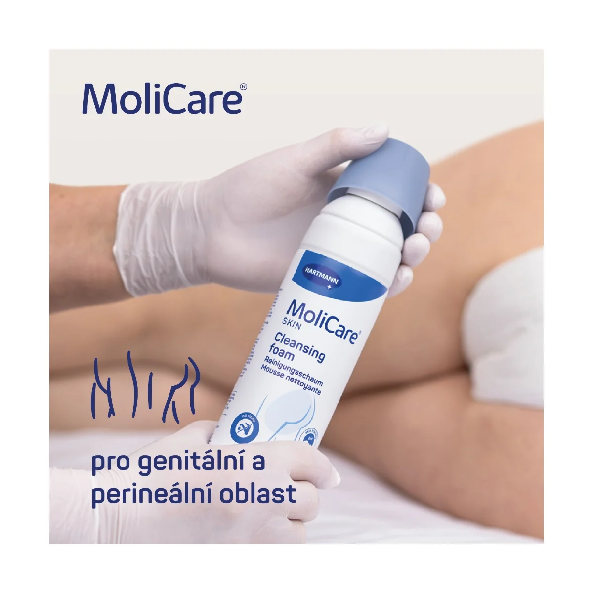 MoliCare Skin Čisticí pěna 400 ml