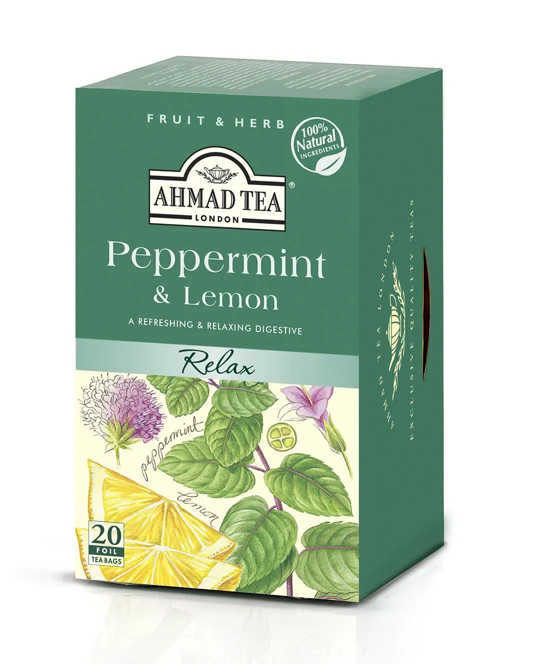 Ahmad Tea Máta & Citron porcovaný čaj 20x2 g