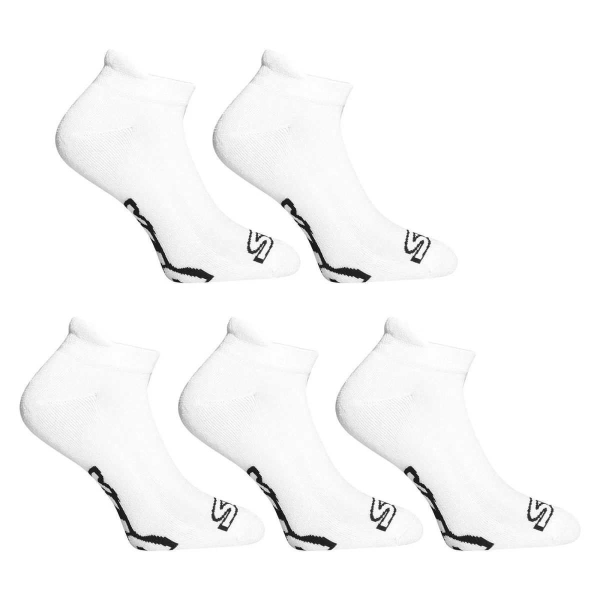 Styx 5PACK ponožky nízké bílé (5HN1061) XL