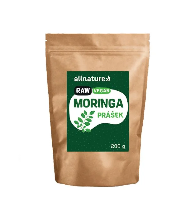 Allnature Moringa RAW prášek 200 g