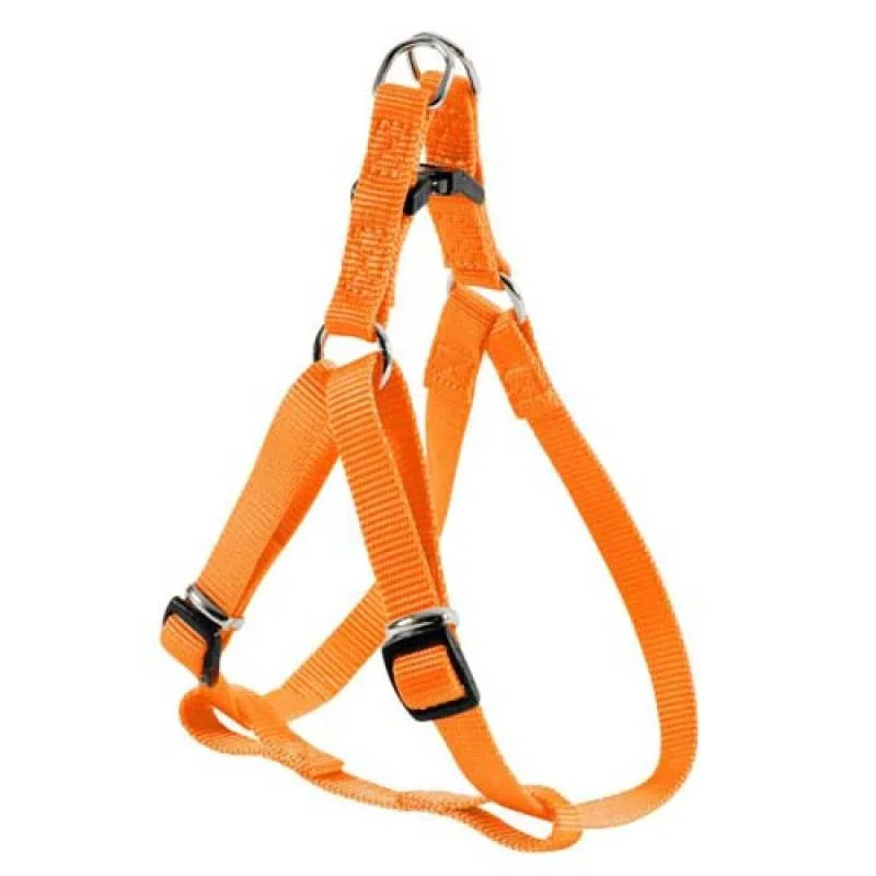 Zolux postroj s horním zapínáním oranžový 2,5CM (krk 66-99cm / hruď 66-99cm) 