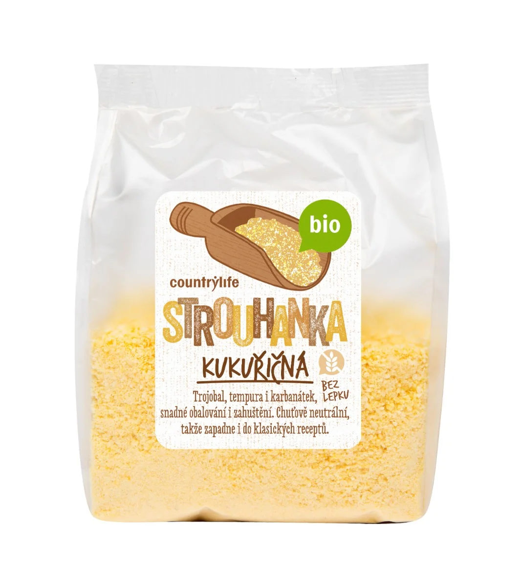 Country Life Strouhanka kukuřičná BIO 200 g