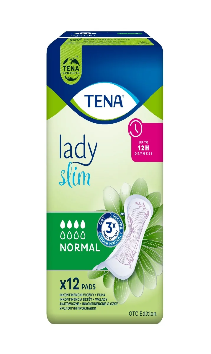 Tena Lady Slim Normal inkontinenční vložky 12 ks