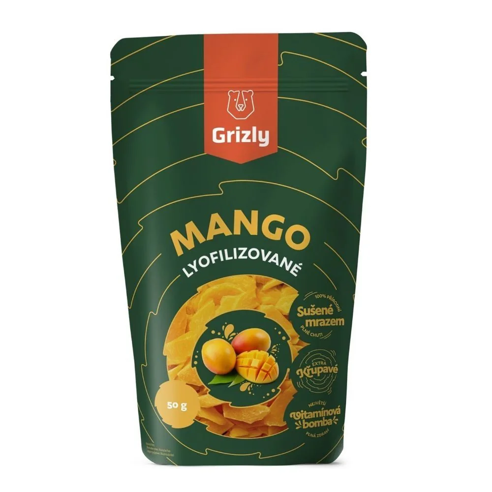 Grizly Mango lyofilizované 50 g