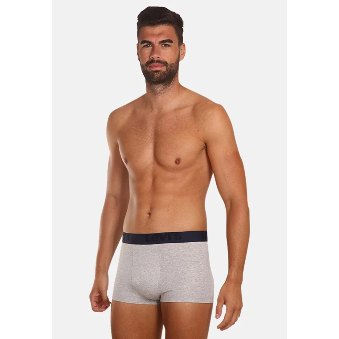 Levis 3PACK pánské boxerky šedé (905042001 015) M 