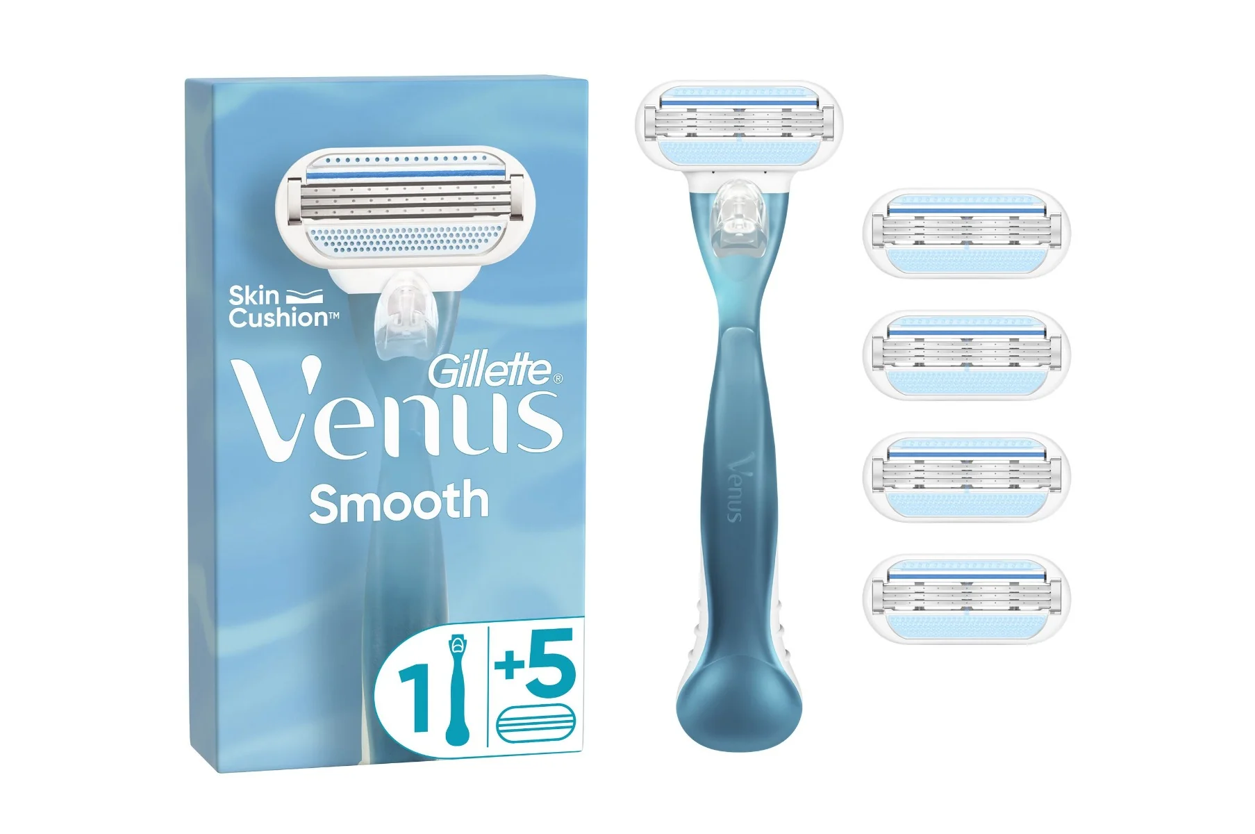 Gillette Venus dámský holicí strojek + 5 hlavic