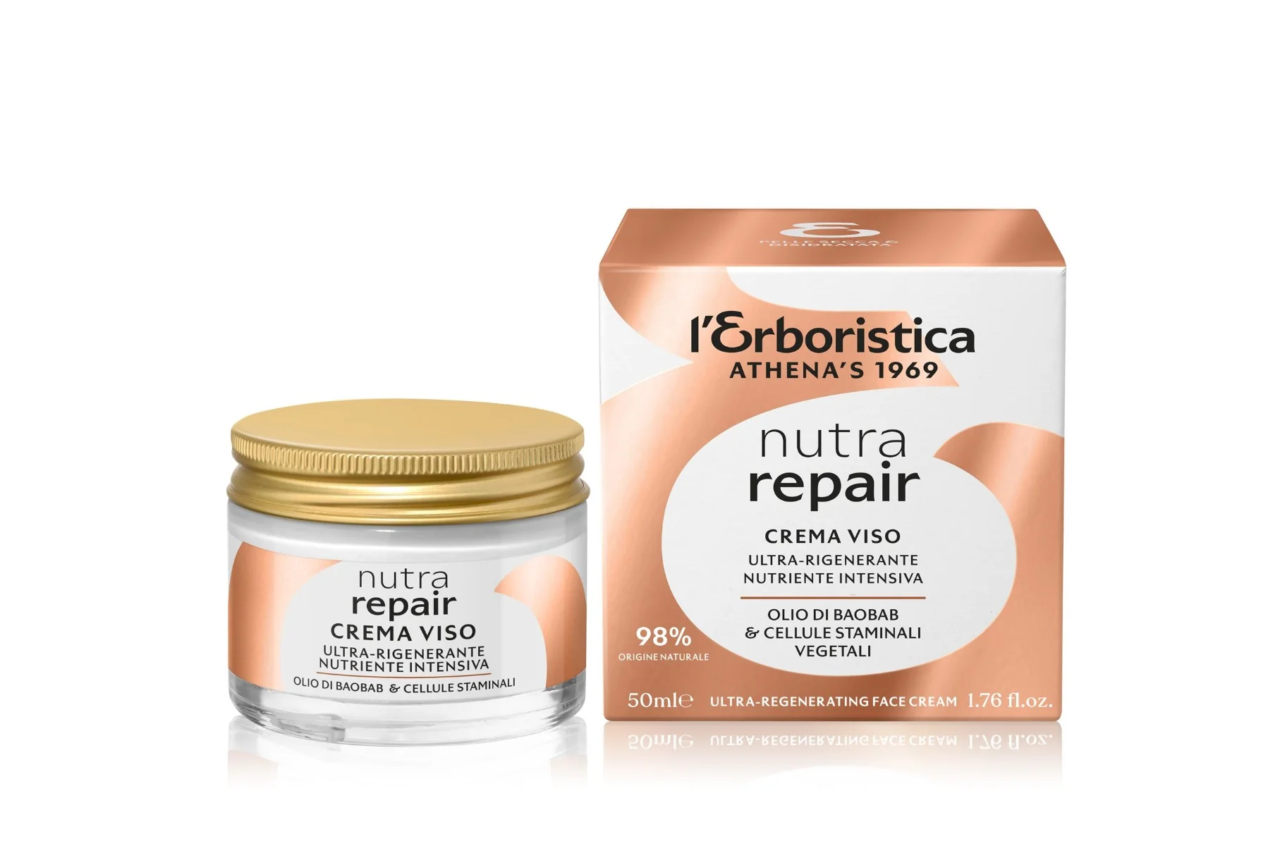 Erboristica Nutra Repair Pleťový krém pro intenzivní regeneraci 50 ml