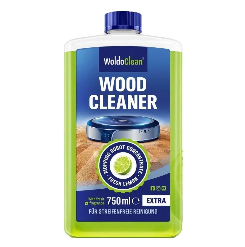 WoldoClean Čistič podlah pro robotické vysavače Lemon 750 ml