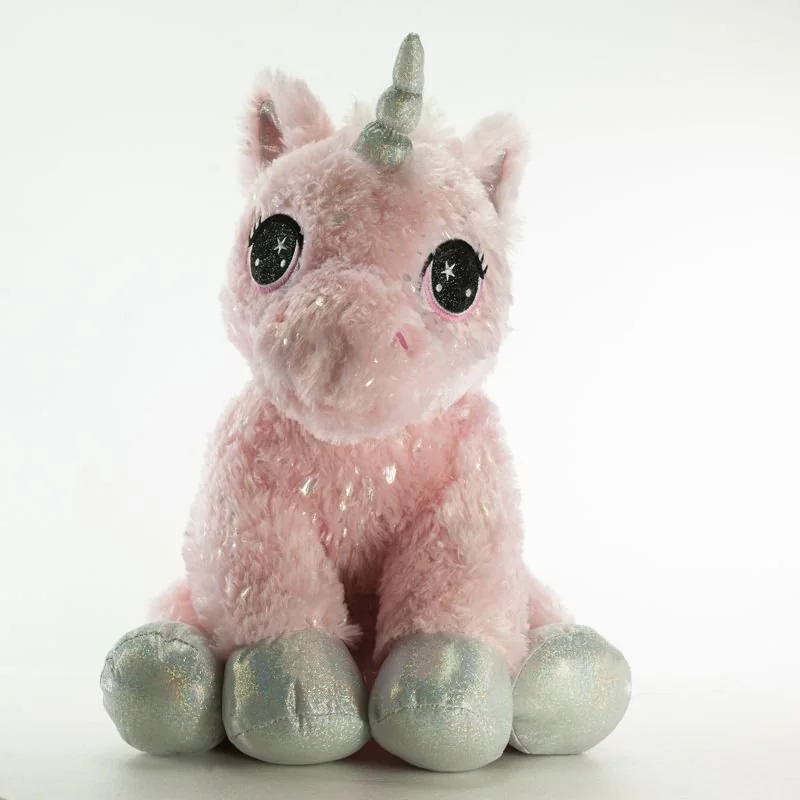 innoGIO plyšová hračka UNICORN Pink 25cm 