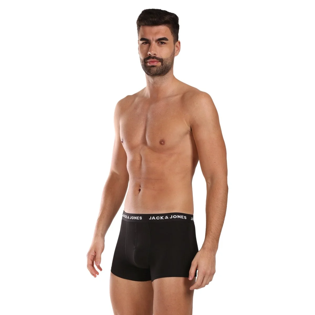 Jack and Jones 7PACK pánské boxerky černé (12171258) L 