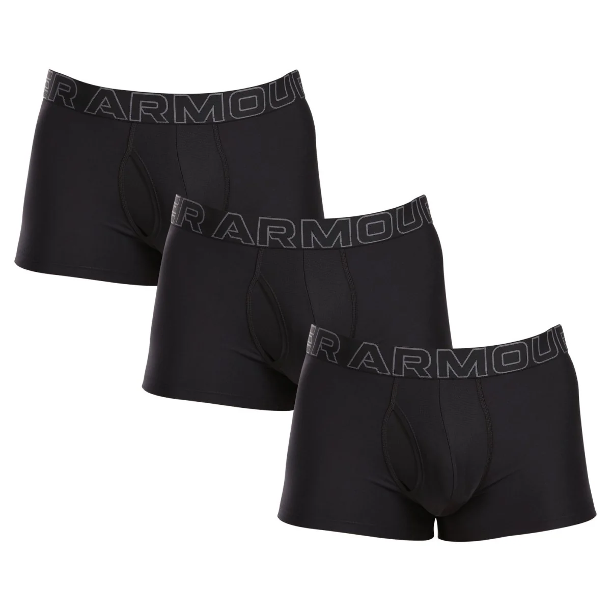 Under Armour 3PACK pánské boxerky černé (1383882 001) 5XL 