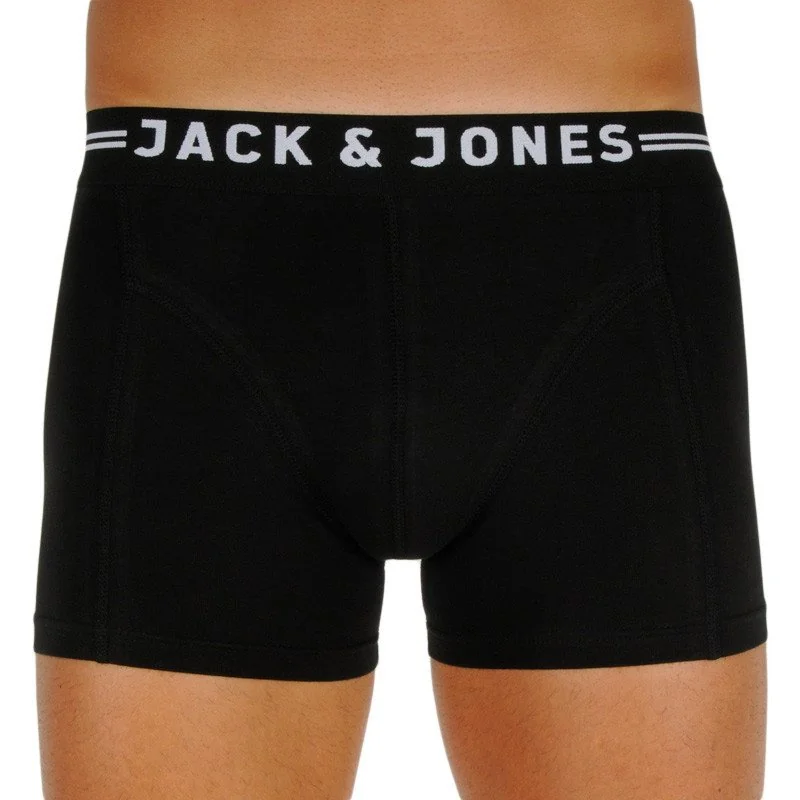 Jack and Jones 3PACK pánské boxerky černé (12171944) M 