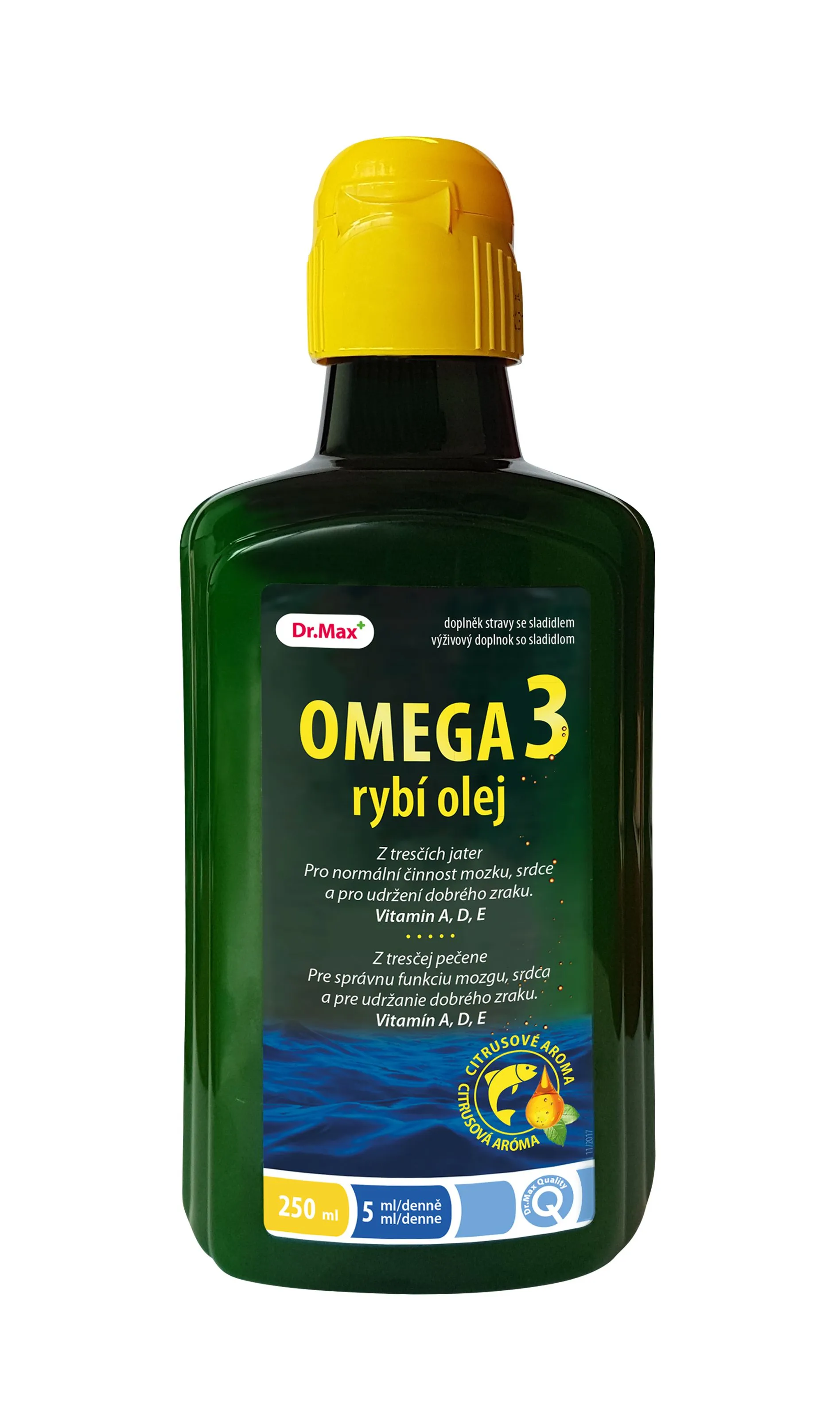 Dr. Max Omega 3 rybí olej 250 ml