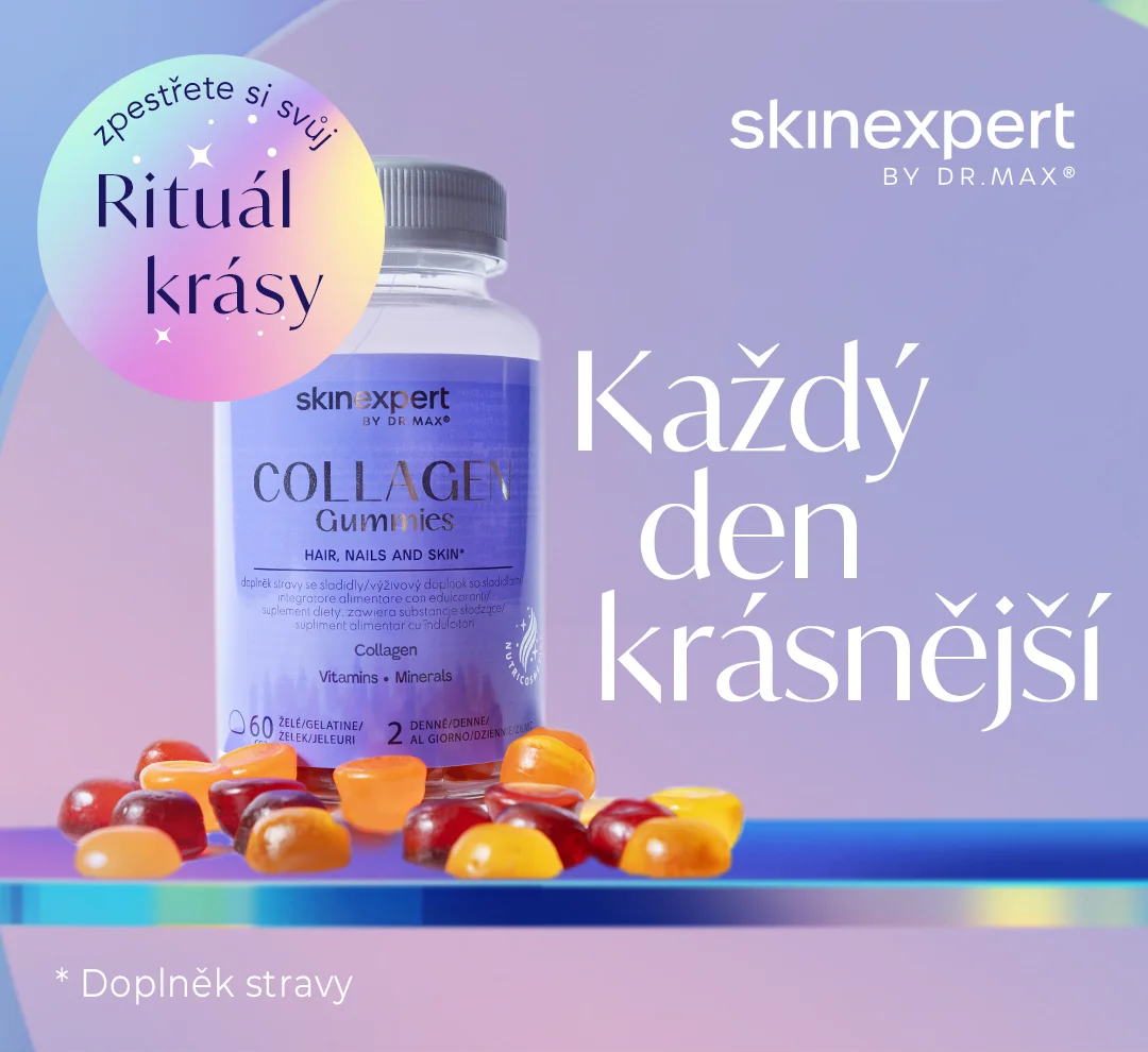 skinexpert BY DR.MAX Collagen Gummies. Každý den krásnější.