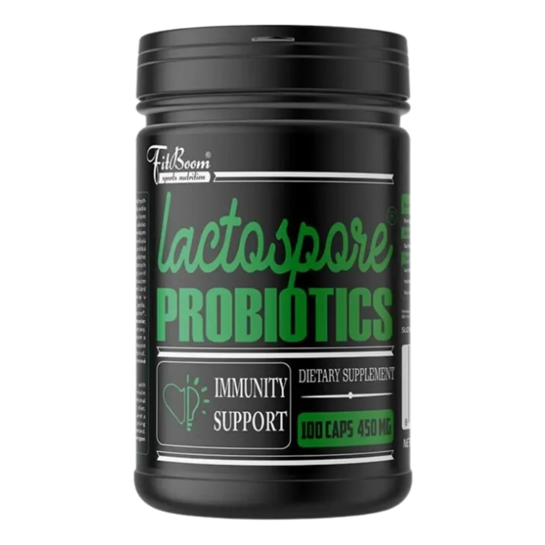 FitBoom LactoSpore Probiotics - 100 kapslí