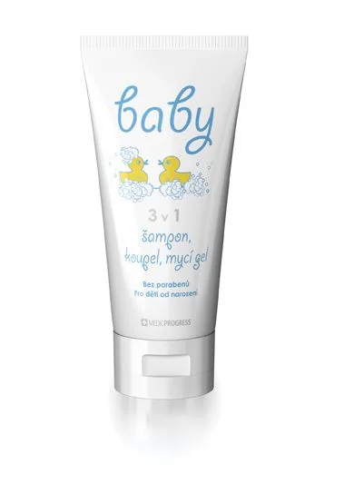 Baby 3v1 šampon - koupel - mycí gel 200 ml 