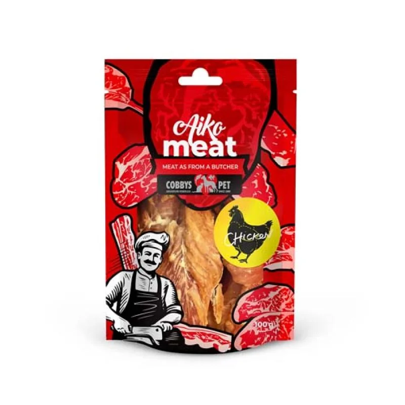 Cobbyspet AIKO Meat měkké kuřecí plátky 100g 